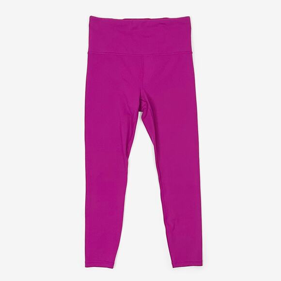 Athleta Ultra High Rise Elation 7/8 Tight Small Electric Fuchsia Yoga Athleisure - Picture 1 of 4